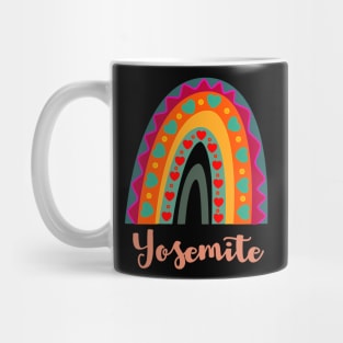 yosemite rainbow wilderness Mug